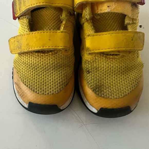 Adidas x Lego Sports Pro CF 1 Infant Toddler Boy Casual Sneaker Yellow Shoe - Picture 3 of 9